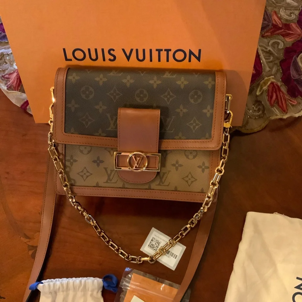 ❤️❤️ LOUIS VUITTON Monogram Reverse Dauphine MM❤️❤️
